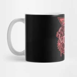 garbage red Mug